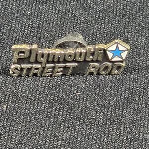 Plymouth Street Rod Pin Car Automotive Lapel Pin